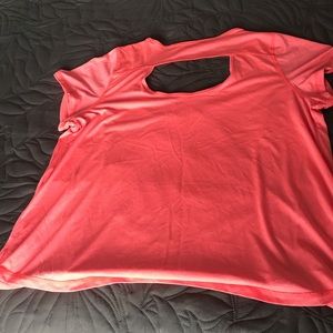 Be inspired 1X Orange workout top